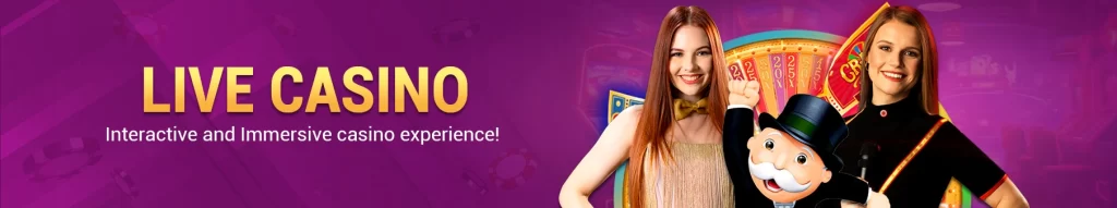 PINASCROWN live casino lobby showcasing real-time table games and professional dealers